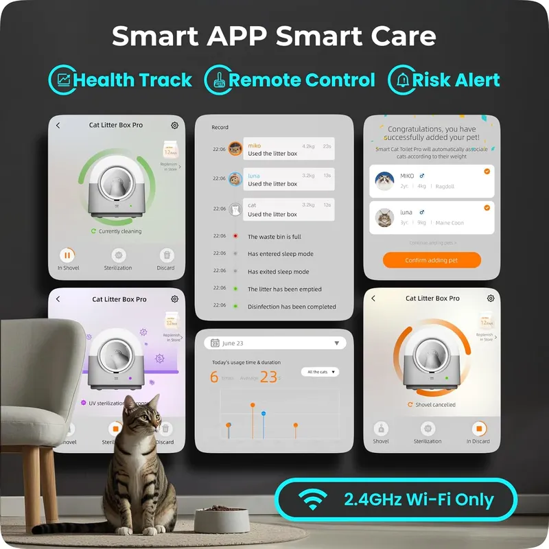 ABRCT Cat Litter Box App