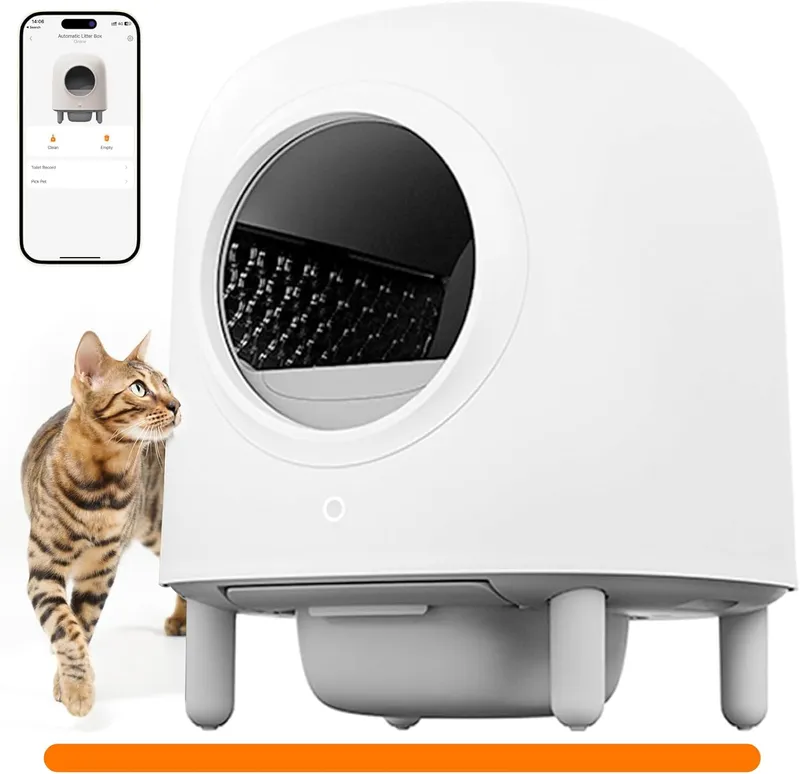 ABRCT Self-Cleaning Cat Litter Robot Box